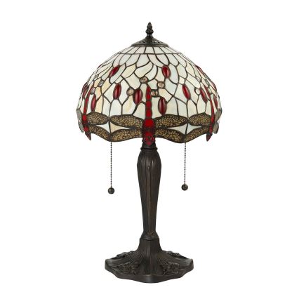 Endon 64086 - Stona lampa DRAGONFLY 2xE27/60W/230V prečnik 30 cm