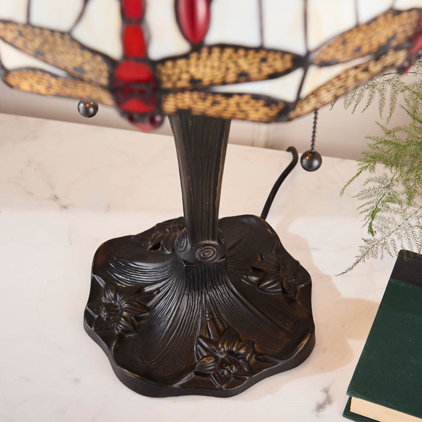 Endon 64086 - Stona lampa DRAGONFLY 2xE27/60W/230V prečnik 30 cm