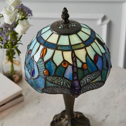 Endon 64088 - Stona lampa DRAGONFLY 1xE14/40W/230V pr. 20 cm