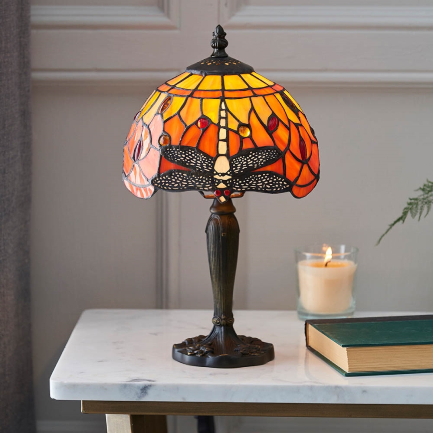 Endon 64091 - Stona lampa DRAGONFLY 1xE14/40W/230V pr. 20 cm