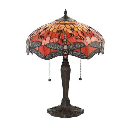 Endon 64093 - Stona lampa DRAGONFLY 2xE27/60W/230V prečnik 41 cm