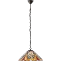 Endon 64162 - Luster na lancu HECTOR 1xE27/60W/230V prečnik 40 cm