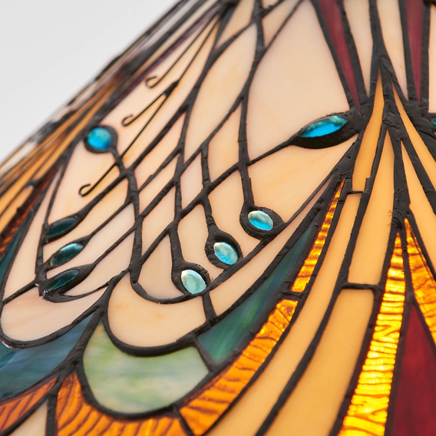 Endon 64162 - Luster na lancu HECTOR 1xE27/60W/230V prečnik 40 cm