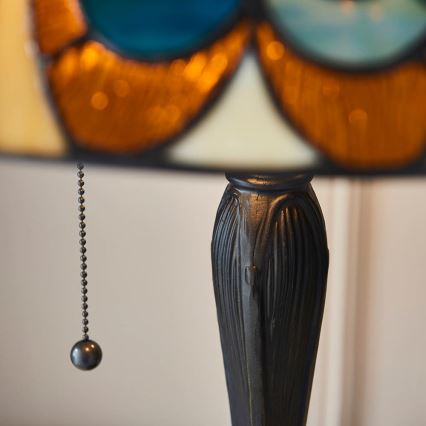 Endon 64163 - Stona lampa HECTOR 2xE27/60W/230V prečnika 40 cm