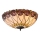 Endon 64173 - Plafonjera HUTCHINSON 2xE27/60W/230V pr. 50 cm