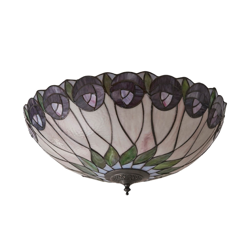 Endon 64173 - Plafonjera HUTCHINSON 2xE27/60W/230V pr. 50 cm