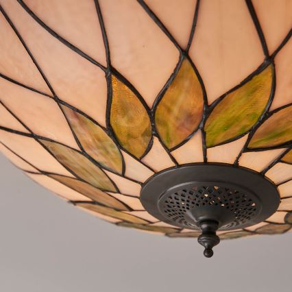 Endon 64173 - Plafonjera HUTCHINSON 2xE27/60W/230V pr. 50 cm