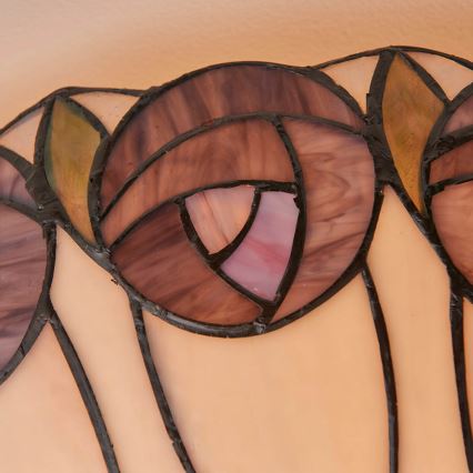 Endon 64173 - Plafonsko svetlo HUTCHINSON 2xE27/60W/230V, prečnik 50 cm