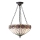 Endon 64175 - Luster na lancu HUTCHINSON 3xE27/60W/230V pr. 40 cm