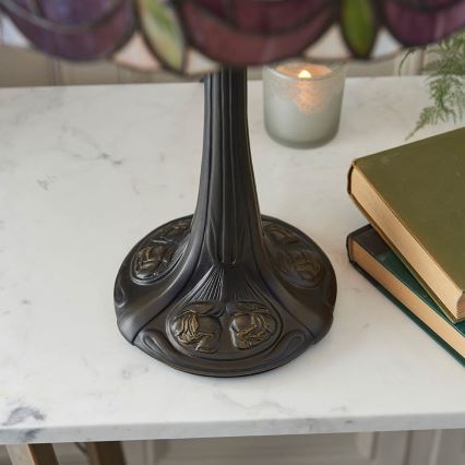 Endon 64177 - Stona lampa HUTCHINSON 1xE27/60W/230V prečnik 40 cm