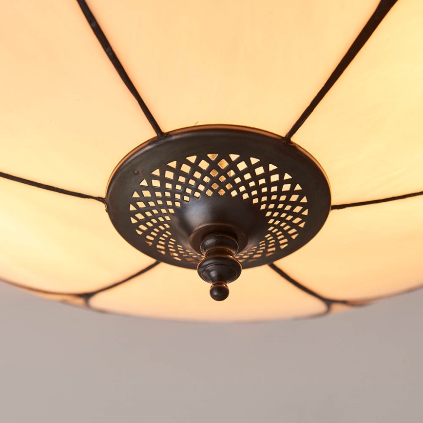Endon 64182 - Plafonjera INGRAM 2xE27/60W/230V pr. 45 cm