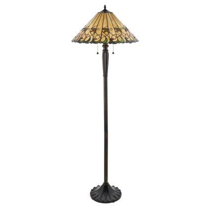 Endon 64192 - Podna lampa JAMELIA 2xE27/60W/230V, prečnik 50 cm