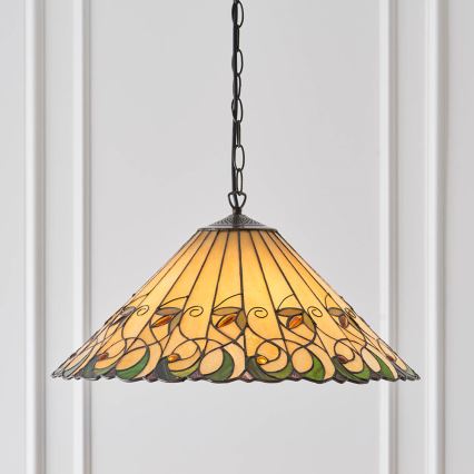 Endon 64194 - Luster na lancu JAMELIA 3xE27/60W/230V prečnik 50 cm