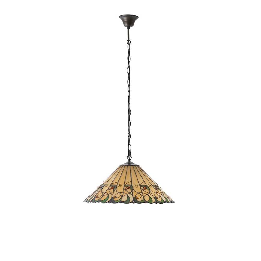 Endon 64194 - Luster na lancu JAMELIA 3xE27/60W/230V prečnik 50 cm