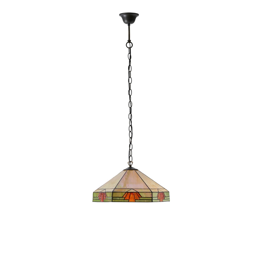 Endon 64285 - Luster na lancu NEVADA 1xE27/60W/230V pr. 35 cm