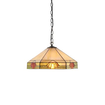 Endon 64285 - Luster na lancu NEVADA 1xE27/60W/230V pr. 35 cm