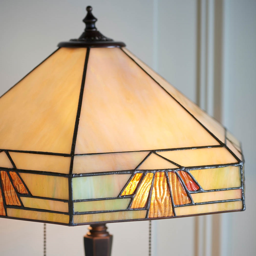 Endon 64286 - Stona lampa NEVADA 2xE27/60W/230V pr. 40 cm