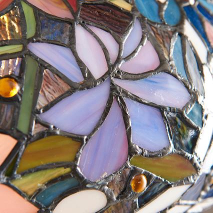 Endon 64323 - Podna lampa SULLIVAN 2xE27/60W/230V prečnik 56 cm