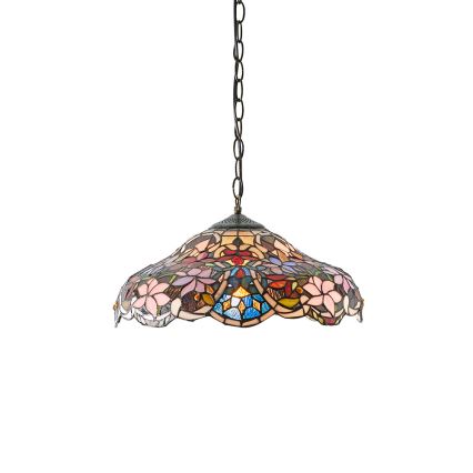 Endon 64325 - Luster na lancu SULLIVAN 1xE27/60W/230V prečnik 40 cm