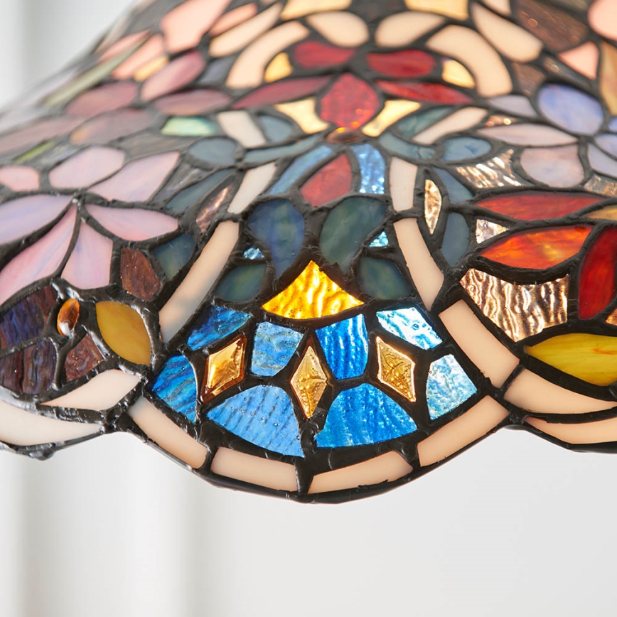 Endon 64325 - Luster na lancu SULLIVAN 1xE27/60W/230V prečnik 40 cm