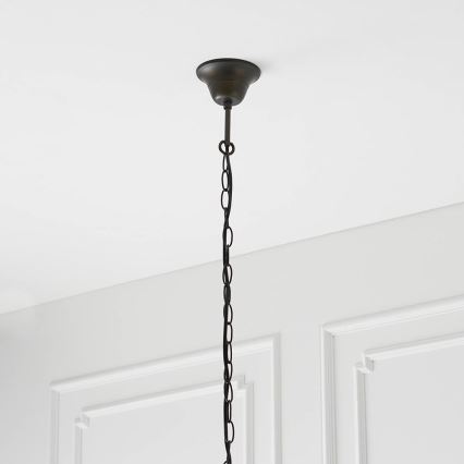 Endon 66148 - Luster na lancu DRAGONFLY 3xE27/60W/230V prečnik 50 cm