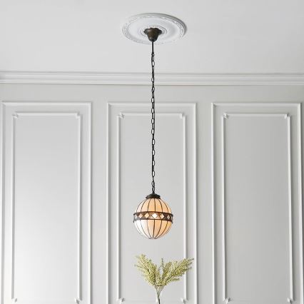 Endon 67044 - Luster na lancu FARGO 1xE14/40W/230V pr. 25,5 cm