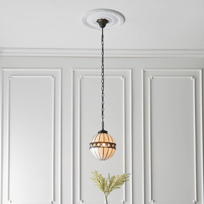Endon 67044 - Luster na lancu FARGO 1xE14/40W/230V pr. 25,5 cm