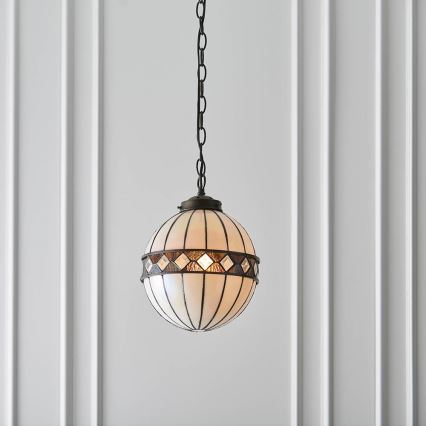 Endon 67044 - Luster na lancu FARGO 1xE14/40W/230V pr. 25,5 cm