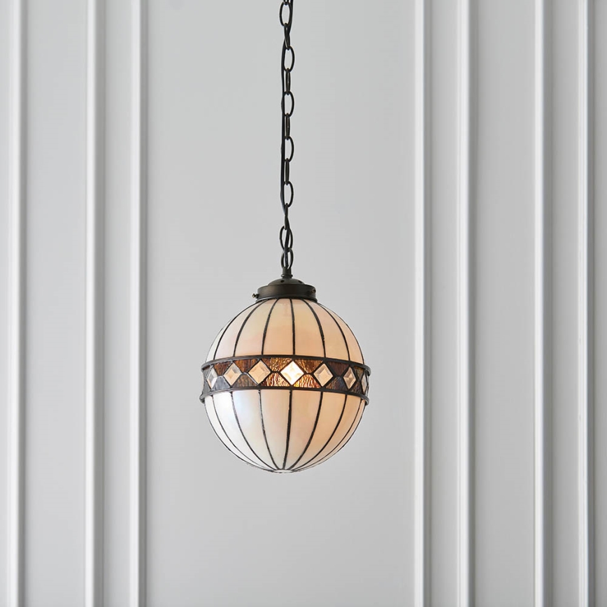 Endon 67044 - Luster na lancu FARGO 1xE14/40W/230V pr. 25,5 cm