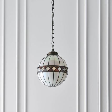 Endon 67044 - Luster na lancu FARGO 1xE14/40W/230V pr. 25,5 cm
