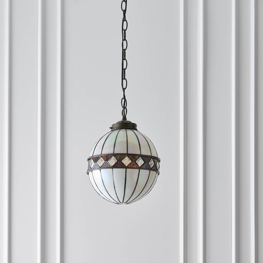 Endon 67044 - Luster na lancu FARGO 1xE14/40W/230V pr. 25,5 cm
