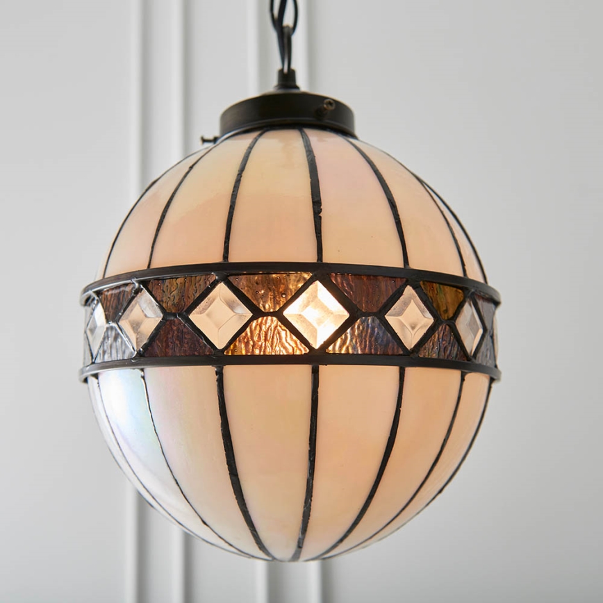 Endon 67044 - Luster na lancu FARGO 1xE14/40W/230V pr. 25,5 cm