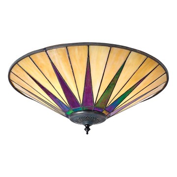 Endon 70240 - Plafonsko svetlo DARK STAR 2xE27/40W/230V prečnik 49 cm