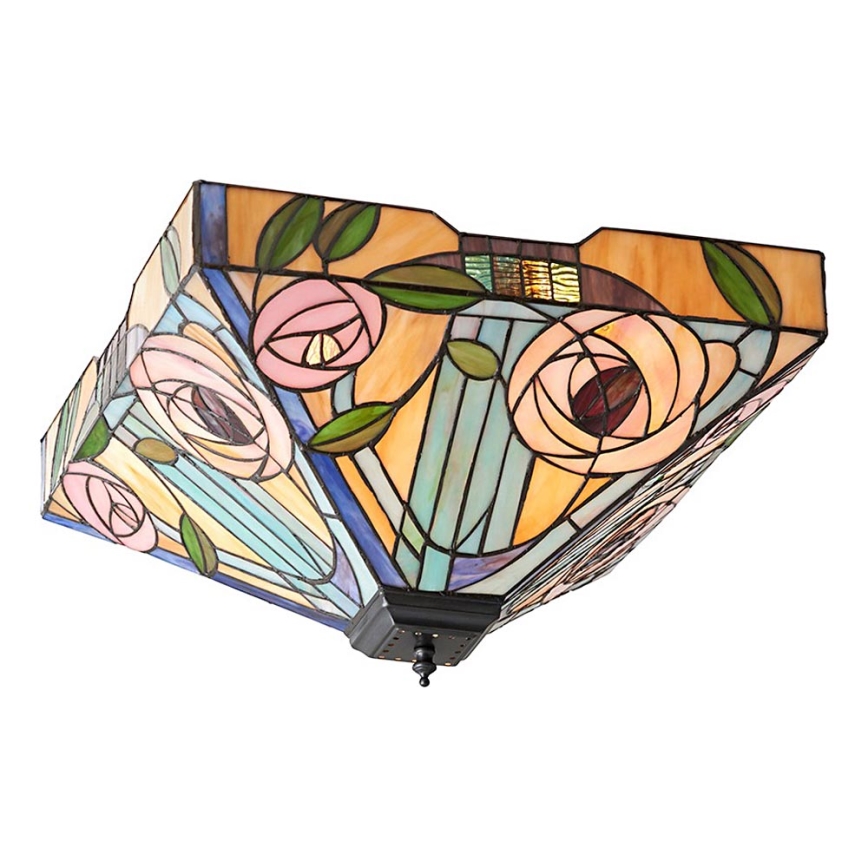 Endon 70698 - Plafonska svetiljka WILLOW 2xE27/60W/230V