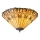 Endon 70706 - Plafonjera JAMELIA 2xE27/60W/230V pr. 50 cm