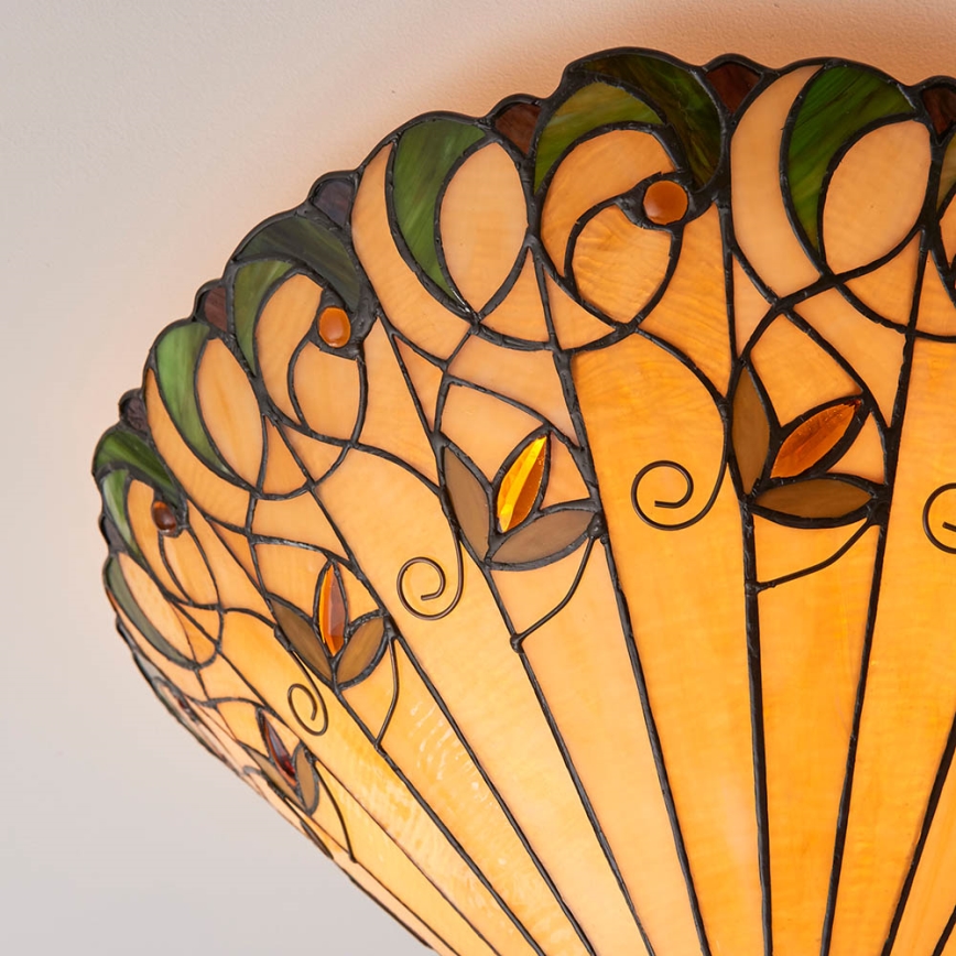 Endon 70706 - Plafonjera JAMELIA 2xE27/60W/230V pr. 50 cm