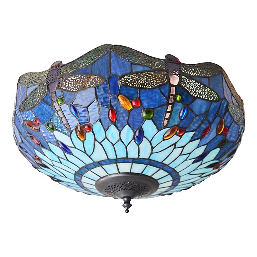 Endon 70722 - Plafonjera DRAGONFLY 2xE27/60W/230V pr. 41 cm
