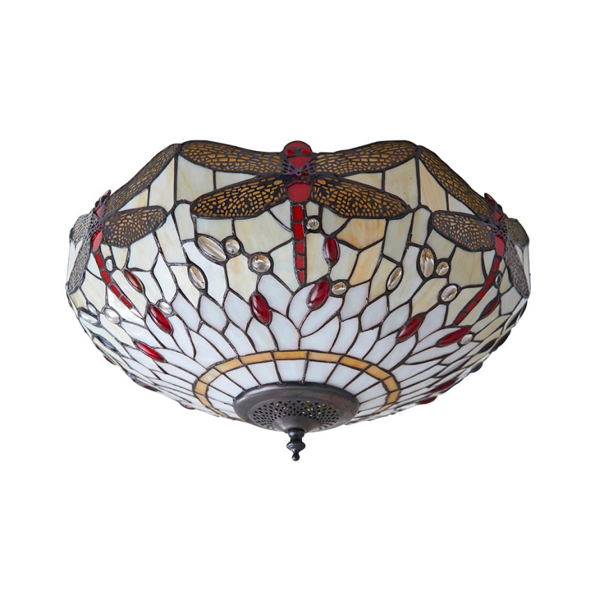 Endon 70723 - Plafonjera DRAGONFLY 2xE27/60W/230V pr. 41 cm