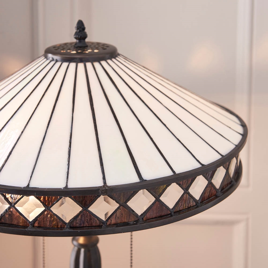 Endon 70935 - Stona lampa FARGO 2xE27/60W/230V pr. 41,5 cm