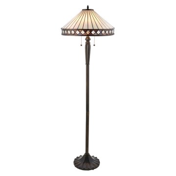 Endon 70936 - Podna lampa FARGO 2xE27/60W/230V, prečnik 50 cm