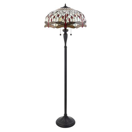 Endon 70940 - Podna lampa DRAGONFLY 2xE27/60W/230V prečnika 50 cm