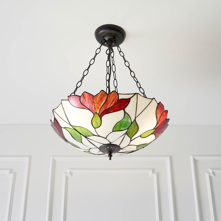 Endon 70946 - Luster na lancu BOTANICA 3xE27/60W/230V pr. 45 cm