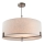 Endon 72635 - Viseći luster HAYFIELD 3xE27/40W/230V mat krom/sivo