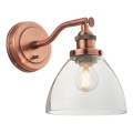Endon 76334 - Zidno spot svetlo HANSEN 1xE14/40W/230V, u boji bakra