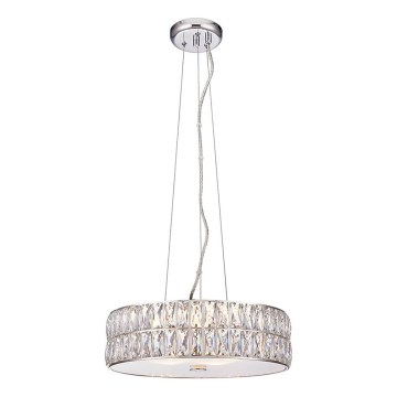 Endon 76513 - LED luster na sajli VERINA 5xLED/5W/230V sjajni hrom