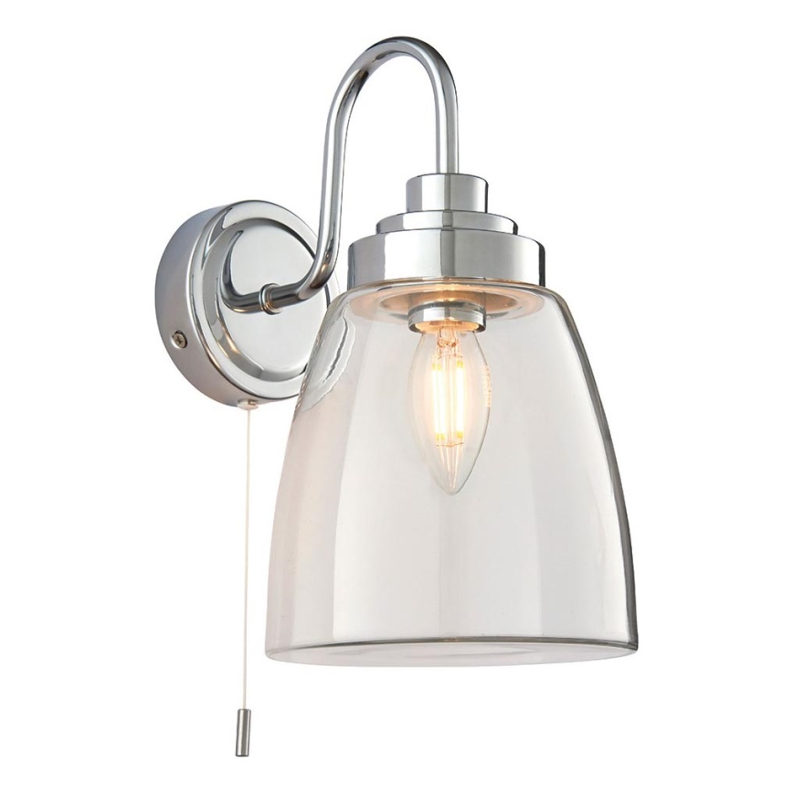Endon 77088 - Zidno svetlo za kupatilo ASHBURY 1xE14/4W/230V IP44 sjajni hrom