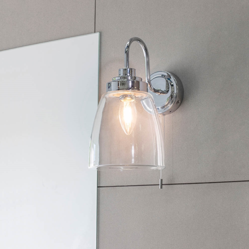 Endon 77088 - Zidno svetlo za kupatilo ASHBURY 1xE14/4W/230V IP44 sjajni hrom