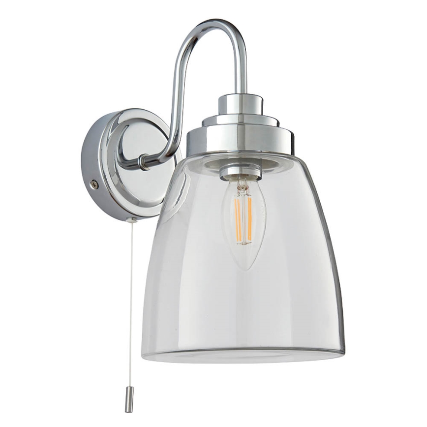 Endon 77088 - Zidno svetlo za kupatilo ASHBURY 1xE14/4W/230V IP44 sjajni hrom