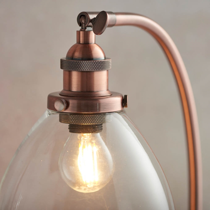 Endon 77861 - Stona lampa HANSEN 1xE27/40W/230V bakrena