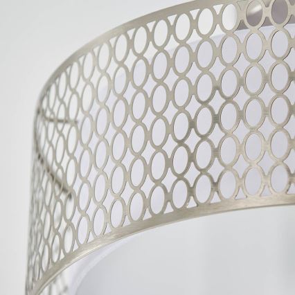 Endon 81966 - Plafonski luster CORDERO 3xE27/10W/230V matni hrom